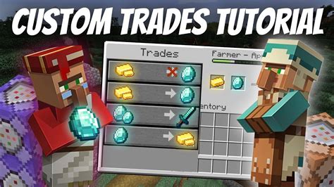 villager custom trades.